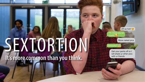 sextorted meaning|Sextortion: It's more common than you think .